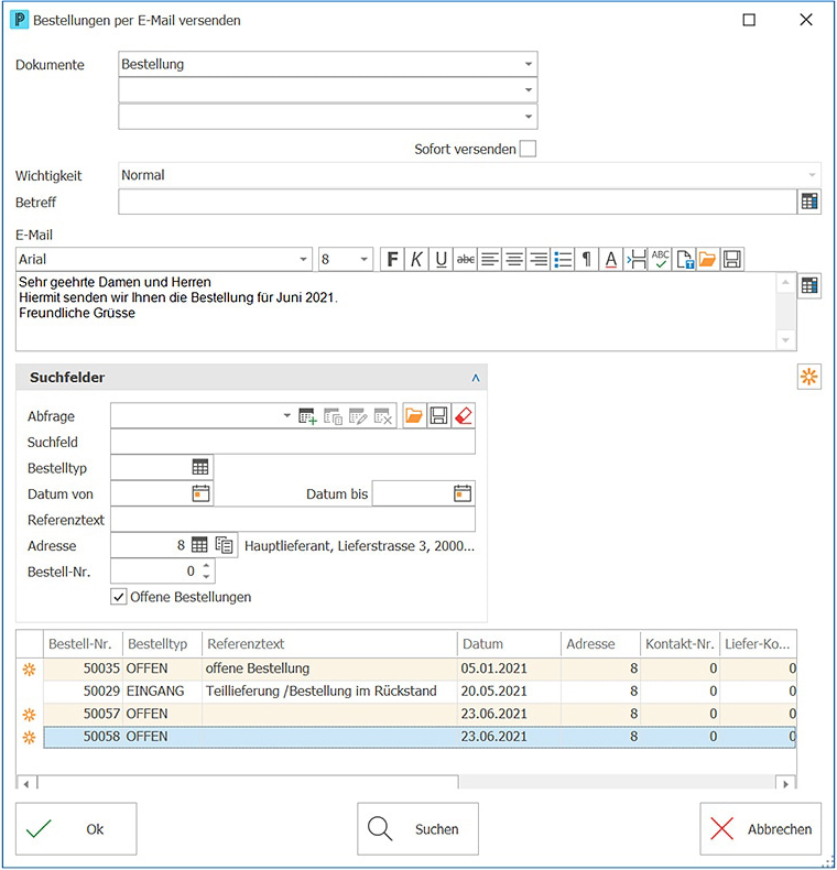 Proffix Px5 Einkaufsverwaltung Software für das Lieferantenmanagement und den optimierten Einkauf